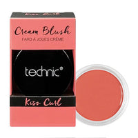 Technic Cream Blush Light Vegan Blusher Kiss Curl - pink blush face galaxy makeup