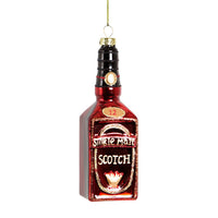 Hanging Christmas Tree Decoration Glass Baubles Sass and Belle Ornament Scotch Bottle Christmas galaxy seasonal