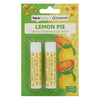 Face Facts Joypixels Scented Lip Balm 2pcs Lemon Pie lips makeup