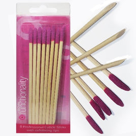 ROYAL Professional Wooden Cuticle Sticks with Exfoliating tips x 8 pieces box Health & Beauty:Nail Care, Manicure & Pedicure:Nail Care Tools:Manicure & Pedicure Tools & Kits galaxy makeup nail care nails tools