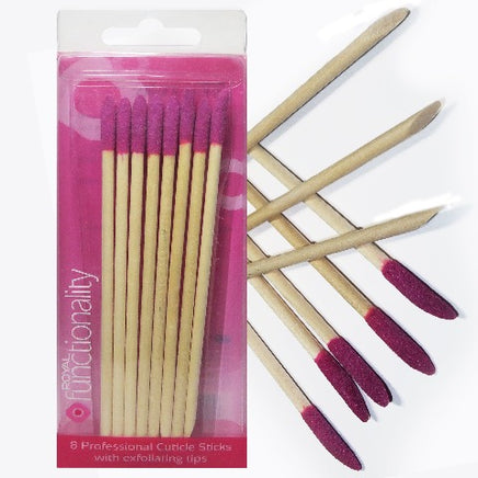 ROYAL Professional Wooden Cuticle Sticks with Exfoliating tips x 8 pieces box Health & Beauty:Nail Care, Manicure & Pedicure:Nail Care Tools:Manicure & Pedicure Tools & Kits galaxy makeup nail care nails tools