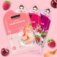Freeman 2 Step Face Mask: Peel Pad + Sheet Mask with Yogurt Dry Normal Oily Skin Health & Beauty:Skin Care:Skin Masks face care face mask galaxy skin