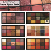 Technic Pressed Pigment Eyeshadow Palette Mix of 15 Matte & Shimmer colours Health & Beauty:Make-Up:Eyes:Eye Shadow eyes eyeshadow makeup