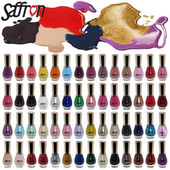 Nail Polish Varnish by Saffron London 13ml Health & Beauty:Nail Care, Manicure & Pedicure:Nail Polish & Powders:Nail Polish nail polish nails