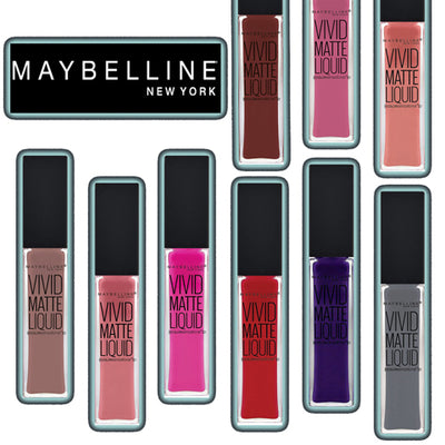 Maybelline Vivid Matte Lipstick Liquid Lip Colour Health & Beauty:Make-Up:Lips:Lipstick lips makeup
