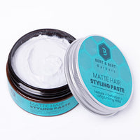 Bert & Bert Barbers by Face Facts Men's Hair & Beard Grooming Styling Products Matte Hair Styling Paste - texture & definition galaxy hair hair care hair styling