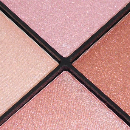 Technic MEGA BLUSH Compact Quad Blusher Palette Natural Pink Shimmer Colours Health & Beauty:Make-Up:Face:Blusher blush face galaxy makeup