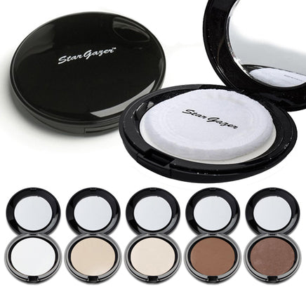 Stargazer Pressed Face Powder Compact Weightless Long-lasting Setting Makeup Health & Beauty:Make-Up:Face:Face Powder face galaxy makeup powder