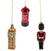 Hanging Christmas Tree Decoration Glass Baubles Sass and Belle Ornament Christmas galaxy seasonal