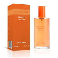 Womans Eau De Parfum by Fine Perfumery Orange Chic Sport 100ml gift her