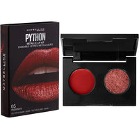 Maybelline Python Metallic Lip Kit Lip Colour Duo Lipstick with Chameleon Effect Passionate 05 Health & Beauty:Make-Up:Lips:Lipstick galaxy lips lipstick makeup metallic