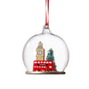 Hanging Christmas Tree Decoration Sass and Belle Glass Xmas Ornament Bauble Gift London Scene Dome Bauble Christmas