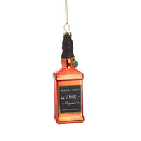 Hanging Christmas Tree Decoration Sass and Belle Glass Xmas Ornament Bauble Gift Whisky Bottle Christmas
