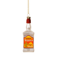 Hanging Christmas Tree Decoration Glass Baubles Sass and Belle Ornament Tequila Bottle Christmas galaxy seasonal