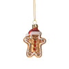 Hanging Christmas Tree Decoration Sass and Belle Glass Xmas Ornament Bauble Gift Gingerbread Man Christmas