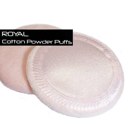 Royal Cosmetics Soft Cotton Puffs x 2 for loose or pressed face powder Health & Beauty:Make-Up:Make-Up Tools & Accessories:Sponges, Applicators & Cotton galaxy makeup tools