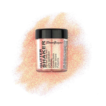 Stargazer Cosmetic NEON Loose GLITTER Shaker Face Body Nails Glow under UV Light UV Orange Health & Beauty:Make-Up:Eyes:Eye Shadow fancy galaxy glitter makeup stars