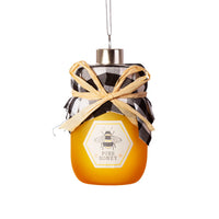 Hanging Christmas Tree Decoration Glass Baubles Sass and Belle Ornament Honey Jar Shaped Bauble Christmas galaxy seasonal
