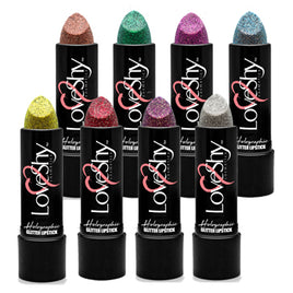 LoveShy GLITTER Lipstick Sparkly Glam finish Lips party Club Disco Fancy dress Health & Beauty:Make-Up:Lips:Lipstick fancy galaxy lips makeup stars