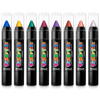 Funky Face Metallic Face & Body Paint Sticks Fancy dress Makeup Festival Clothes, Shoes & Accessories:Specialty:Fancy Dress & Period Costume:Accessories:Face Paint & Stage Make-Up eyeliner eyes eyeshadow face paint fancy galaxy makeup metallic