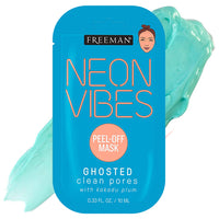 Freeman Face Mask NEON VIBES Collection All Skin Types Ghosted Clean Pores Peel-off Mask Health & Beauty:Skin Care:Skin Masks face care skin