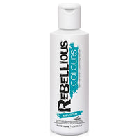 Rebellious Colours Semi-Permanent Hair Dye Vegan Hair Colour 100ml Blue Lagoon hair Hair Colourants hair dye
