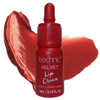 Technic Velvet Lip Cream Liquid Lipsticks Red Lip Colour Collection Cherry Red Health & Beauty:Make-Up:Lips:Lipstick lips makeup