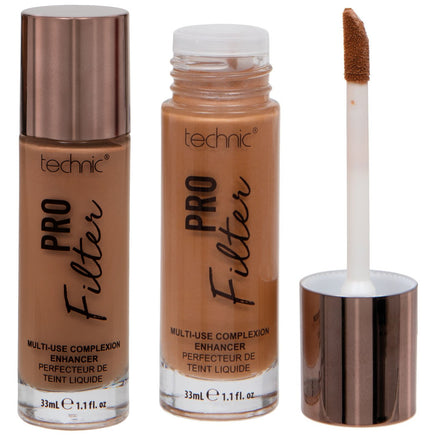 Technic Pro Filter Multi Use Complexion Enhancer Foundation Deep base bronzer face galaxy Make-Up & Beauty makeup