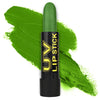 Stargazer Bright NEON Lipsticks UV reactive Colour GLOW under UV light Neon Green fancy lips makeup