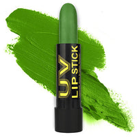 Stargazer Bright NEON Lipsticks UV reactive Colour GLOW under UV light Neon Green fancy galaxy lips makeup neons