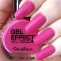 Stargazer GEL EFFECT Nail Polish Extra Glossy Gel Like Varnish NO UV/LED Lamp Cute - hot pink Health & Beauty:Nail Care, Manicure & Pedicure:Nail Polish & Powders:Nail Polish galaxy nail polish nails polish