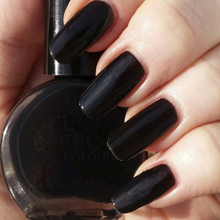 Stargazer GEL EFFECT Nail Polish Extra Glossy Gel Like Varnish NO UV/LED Lamp Evil - black Health & Beauty:Nail Care, Manicure & Pedicure:Nail Polish & Powders:Nail Polish galaxy nail polish nails polish