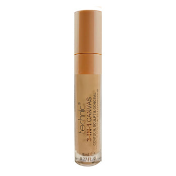 Technic 3 in 1 Canvas Concealer Full Coverage Contour, Sculpt & Conceal Honey Health & Beauty:Make-Up:Face:Concealer base concealer face galaxy makeup