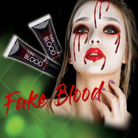Fake Blood by Moon Terror Realistic Halloween Makeup Clothes, Shoes & Accessories:Specialty:Fancy Dress & Period Costume:Accessories:Face Paint & Stage Make-Up fancy galaxy halloween halloweenmakeup seasonal