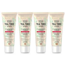 Eveline Botanic Expert Tea Tree Antibacterial Mattifying Foundation Vegan Health & Beauty:Make-Up:Face:Foundation base face galaxy makeup