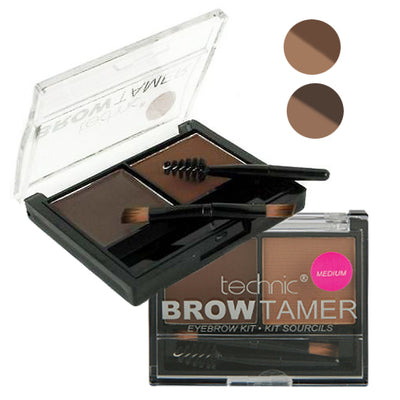 TECHNIC Brow Tamer Kit Eyebrow Wax Powder Brush and Comb Shaping Definer Health & Beauty:Make-Up:Eyes:Eyebrow Liner & Definition brows eyes makeup