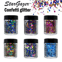 Stargazer CONFETTI Chunky Loose Glitter Face Body Nail Art Hair Health & Beauty:Make-Up:Eyes:Eye Shadow fancy galaxy glitter makeup stars