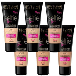Eveline Selfie Time Foundation & Concealer Health & Beauty:Make-Up:Face:Foundation base face foundation galaxy makeup