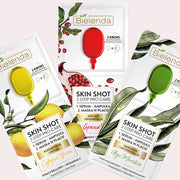 Bielenda SKIN SHOT 2-step Pro Care Sheet Face mask + Ampule Serum Health & Beauty:Skin Care:Skin Masks face care skin