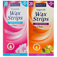 Beauty Formulas Hair Removal Wax Strips – Legs and Body 20 Strips galaxy hair removal skin