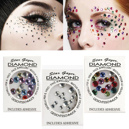 Stargazer Diamonds Loose Face Body Art Decoration Crystals Gems Sequins & Glue Health & Beauty:Tattoos & Body Art:Other Tattoos & Body Art fancy galaxy glitter makeup