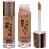 Technic Pro Filter Multi Use Complexion Enhancer Foundation Medium Cool base bronzer face galaxy Make-Up & Beauty makeup