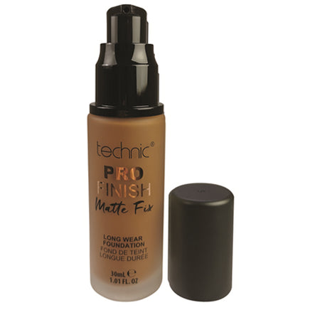 Technic PRO Finish Matte Fix Liquid Foundation Lightweight Long Lasting Mocha Health & Beauty:Make-Up:Face:Foundation base face foundation galaxy makeup