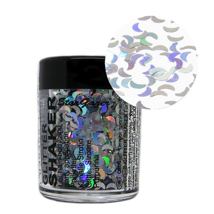 Stargazer SHAPES Chunky Loose Glitter Face Body Nail Hair Art Manicure Holographic Moon Health & Beauty:Make-Up:Eyes:Eye Shadow fancy galaxy glitter makeup stars