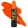 Stargazer Bright NEON Lipsticks UV reactive Colour GLOW under UV light Neon Orange fancy lips makeup