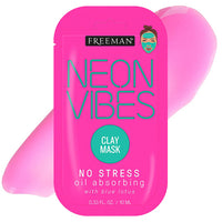 Freeman Face Mask NEON VIBES Collection All Skin Types No Stress Oil Absorbing Clay Mask Health & Beauty:Skin Care:Skin Masks face care skin