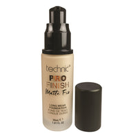 Technic PRO Finish Matte Fix Liquid Foundation Lightweight Long Lasting Health & Beauty:Make-Up:Face:Foundation base face foundation galaxy makeup