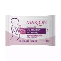 MARION Intimate Wipes Delicate Women Body Hygiene 10pcs Prebiotic - pregnancy and after childbirth galaxy health