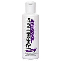 Rebellious Colours Semi-Permanent Hair Dye Vegan Hair Colour 100ml Purple Fury hair hair dye super