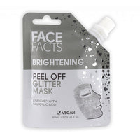 Face Facts Peel Off Glitter Face Mask 60ml Silver glitter Health & Beauty:Skin Care:Skin Masks face care face mask galaxy skin